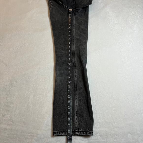 Zara Mid Rise Straight Leg Jeans Size 2 Casual Y2K Cotton Grunge 90s 2000s - Picture 10 of 11
